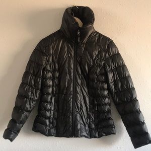 Kenneth Cole Reaction Puffer Jacket high collar
